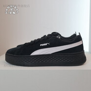 彪馬（PUMA）Smash 蕾哈娜白棕色 休閑復古厚底松糕鞋女鞋板鞋366488 366488-0 36648802 黑白 37