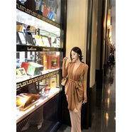 2025秋冬款蕾絲拼接性感吊帶連衣裙女秋季內搭裙修身魚(yú)尾裙子純欲 開(kāi)衫 XS XS