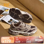 361°運動鞋男靈眸pro秋季透氣復古厚底休閑老爹跑鞋子男672436764-7