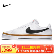 耐克NIKE板鞋男經典緩震COURT LEGACY運動鞋DH3162-100白40.5