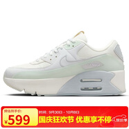 耐克NIKE休閑鞋女子減震AIR MAX 90 LV8運(yùn)動鞋HF0782-102帆白/綠38