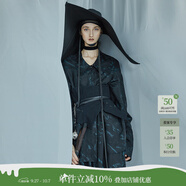 日著(zhù)（rizhuo）【紐約時(shí)裝周】日著(zhù)原創(chuàng  )設計秋冬季新款寬松配裙子外搭腰封女 客路黑 62cm