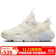 耐克NIKE女子休閑鞋氣墊HUARACHE秋款運動鞋DQ8031-101頂峰白色42碼