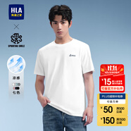 海瀾之家（HLA）短袖T恤男款涼感印花短袖男夏季 【涼感抗菌防螨】漂白1M XS 160/80A  推薦51-56kg