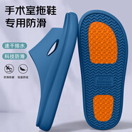 稻草人手術(shù)室拖鞋男女室內居家老人孕婦防滑片浴室抗菌專(zhuān)用涼拖 青38-39