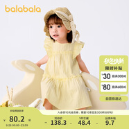 巴拉巴拉寶寶連衣裙嬰兒裙子兒童公主裙女童夏裝2025甜美時(shí)尚208225111005
