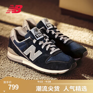 NEW BALANCE NB官方25新款休閑鞋男鞋女鞋復(fù)古百搭透氣薄底鞋運動鞋CM996系列 海軍藍 CM996NV2 36 (腳長22cm)
