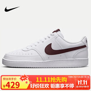 耐克（NIKE）男子減震休閑鞋COURT VISION運(yùn)動(dòng)鞋秋冬DH2987-113 紅白 40.5 