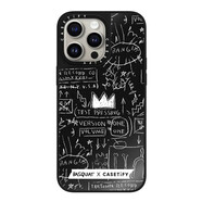 艾格辰樸燦烈同款手機殼適用于蘋(píng)果16潮款15/14pro涂鴉簡(jiǎn)約13高感 黑框黑鏡-白色巴斯奎特 iPhone16promax