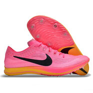 NBA CARESRival S10短跑田徑蜻蜓中長跑釘鞋M10男女生四項(xiàng)體考比賽訓(xùn)練釘鞋 福神粉紅色 蜻蜓中長跑 福神42