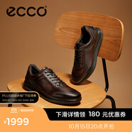 愛步（ECCO）商務皮鞋 男士休閑皮鞋男鞋牛皮鞋子正裝鞋婚鞋 雅仕207124 可可棕20712401482 40