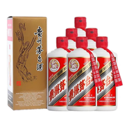 貴州茅臺(tái)酒 KWEICHOW MOUTAI飛天茅臺(tái)53度500ml  6瓶 飛天茅臺(tái)出口版【非原箱】 53度 375mL 1瓶 無物流碼