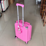 北飛雁 BEIFEIPSEUDO新款多功能航空登機箱20*40*55行李箱免托運男女結實(shí)旅行箱拉桿箱 8021-多功能  櫻花粉  (雙充電口+掛鉤+支 20寸     福州航空(免托運)