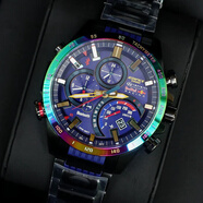 卡西歐（CASIO）維特爾手表男紅牛英菲尼迪機車限量EQB-500RBB-2A藍牙 EQB-500RBB