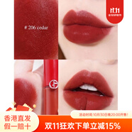 阿瑪尼七夕情人節(jié)紅管唇釉口紅水胖丁#02#200##218#206#214#405配件 【紅管唇釉】#206 陶土紅棕 1.5m 小樣