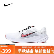 耐克NIKE男跑步鞋QUEST 5運動(dòng)鞋DD0204-104白紅黑40