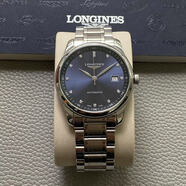【二手99新】浪琴（LONGINES）名匠系列/制表傳統(tǒng)男士腕表自動(dòng)機(jī)械瑞士進(jìn)口奢侈腕表休閑商務(wù)二手浪琴男表 L2.793.4.97.6單歷鉆刻藍(lán)盤(pán)鋼帶40mm