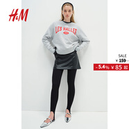 H&M女裝半身裙秋季時(shí)尚休閑禮服顯瘦party小禮裙短裙A字裙1231343 黑色 XS 155/64