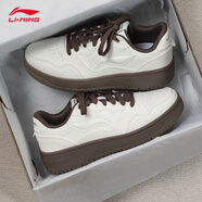 李寧（LI-NING）天跡SOFT女鞋運動(dòng)鞋正品春秋2025新款低幫透氣輕便休閑復古休閑鞋