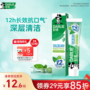 好來(lái)（DARLIE）(原黑人)雙重薄荷森林調清新牙膏160g清新防護長(cháng)效抗口氣新舊包裝