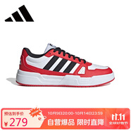 阿迪達斯 （adidas）休閑運動(dòng)板鞋百搭情侶款潮流韓版透氣男鞋子 UK10碼44.5