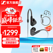 森海塞爾（Sennheiser）IE900/IE600/IE300旗艦級(jí)HIFI高保真超寬單動(dòng)圈單元可拆卸MMCX掛耳式耳機(jī) 高保真發(fā)燒有線耳機(jī)耳塞 IE200+MMCX耳麥線