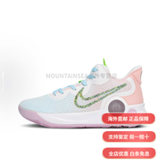 耐克（NIKE）球鞋定制KDTrey5IX五殺搖滾毒液歸來(lái)黑白男子籃球鞋 漸變藍粉 44 _支持鑒定_假一賠十