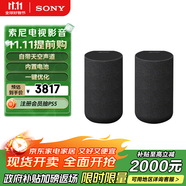 索尼（SONY）SA-RS5 真無(wú)線后環(huán)繞音箱 2.0.2聲道 回音壁 家庭影院 適配A9000 A8000 A3000