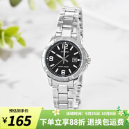 卡西歐手表女 三眼防水鋼帶 時(shí)尚簡約通勤輕奢  石英女表學(xué)生表 LTP-V004D-1B2
