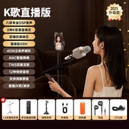HKMW索尼機SONY適用2025新款h9話(huà)筒音響一體麥克風(fēng)戶(hù)外家用K歌音箱卡拉ok聲卡唱歌家庭ktv神器 標準【K歌直播版】達人/40W聲卡音響一體麥克風(fēng)/