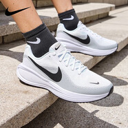耐克（NIKE）官方男鞋跑鞋 25秋季新款 REVOLUTION 8緩震跑步鞋輕便透氣運動(dòng)鞋 HJ9198-101 白 44
