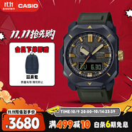 卡西歐（CASIO）手表男PROTREK城市森林運動戶外電子日韓表送男友禮物PRW-6900Y-3