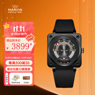 摩紋（Marvin）瑞士手表男女情侶表全自動(dòng)機(jī)械表時(shí)尚腕表禮物送男女朋 炫酷黑M153.23.44.94 42mm