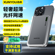 迅優(yōu)隨身wifi免插卡上網(wǎng)寶可移動(dòng)wifi6隨行無(wú)線(xiàn)網(wǎng)卡便攜式4g路由器無(wú)線(xiàn)wifi無(wú)限制通用流量2025款5GXY 【超薄升級版】展銳芯片+三網(wǎng)WIFI6Pro