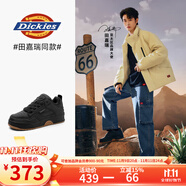 Dickies【田嘉瑞同款】男士板鞋休閑鞋透氣百搭增高男鞋 74B全黑 37
