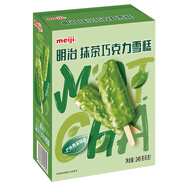 明治（meiji）抹茶巧克力雪糕 41.5g*6支 彩盒裝