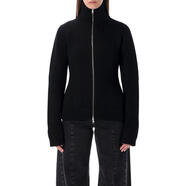 梅森馬吉拉（MAISON MARGIELA）女士毛衣保暖透氣加厚秋冬日常針織簡(jiǎn)約 BLACK 均碼 |S