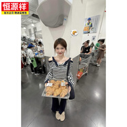 恒源祥韓系撞色條紋假兩件一字肩長袖t恤女秋季穿搭溫柔風慵懶露肩上衣 藏青條紋【版】 S 建議40-50公斤