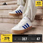 adidas DAILY 4.0復(fù)古百搭休閑帆布鞋男女阿迪達(dá)斯官方輕運(yùn)動(dòng) 白色/皇家藍(lán)/樹(shù)脂黃   46