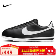 耐克NIKE休閑鞋男子板鞋阿甘鞋CORTEZ運動鞋DM4044-001黑白42.5