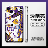 瑞桓柏NBA適用蘋(píng)果16pro手機(jī)保護(hù)殼超火iphone15科比小米14籃球華為9勇 透明-NBA1湖人 iQOO13