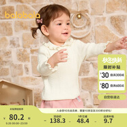 巴拉巴拉嬰兒毛衣兒童冬季線(xiàn)衫2024男女童毛衫寶寶針織衫甜美208424103204