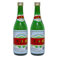 太白酒50度太白酒 普太白酒 綠瓶固態(tài)法白酒 50度 500mL 2瓶