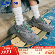 FILA FUSION斐樂(lè )女鞋經(jīng)典硬糖鞋厚底鞋時(shí)尚運動(dòng)休閑鞋 【神秘灰-FC】 硬糖鞋1代 38.5