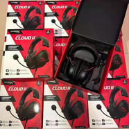 極度未知原裝全新HyperX極度未知Clou 颶風(fēng)2黑紅[無(wú)聲卡]全新僅拆封