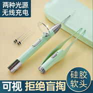 COOKSS 兒童挖耳勺掏耳朵神器嬰兒發(fā)光耳勺新生兒寶寶耳屎鑷子采耳套裝