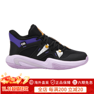 迪卡儂（DECATHLON）兒童籃球鞋NBA湖人籃球鞋體育學(xué)校訓(xùn)練運(yùn)動(dòng)鞋IVO3 洛杉磯湖人-黑色 36