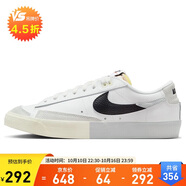 耐克NIKE運(yùn)動板鞋男復(fù)刻BLAZER LOW運(yùn)動鞋DZ2544-100白黑41