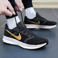 耐克（NIKE）官方男鞋 25冬季新款低幫慢跑鞋耐磨休閑運動(dòng)鞋鞋網(wǎng)面透氣跑步鞋 金標款/飛線(xiàn)科技 42.5 (內長(cháng)270mm)