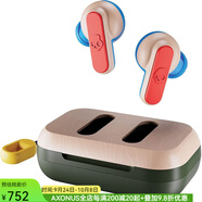 SKullcandy骷髏頭 Dime 2 真無(wú)線(xiàn)入耳式藍牙耳機 適合健身房 運動(dòng)和游戲 IPX4 防汗防塵 美國直郵 Multicolour